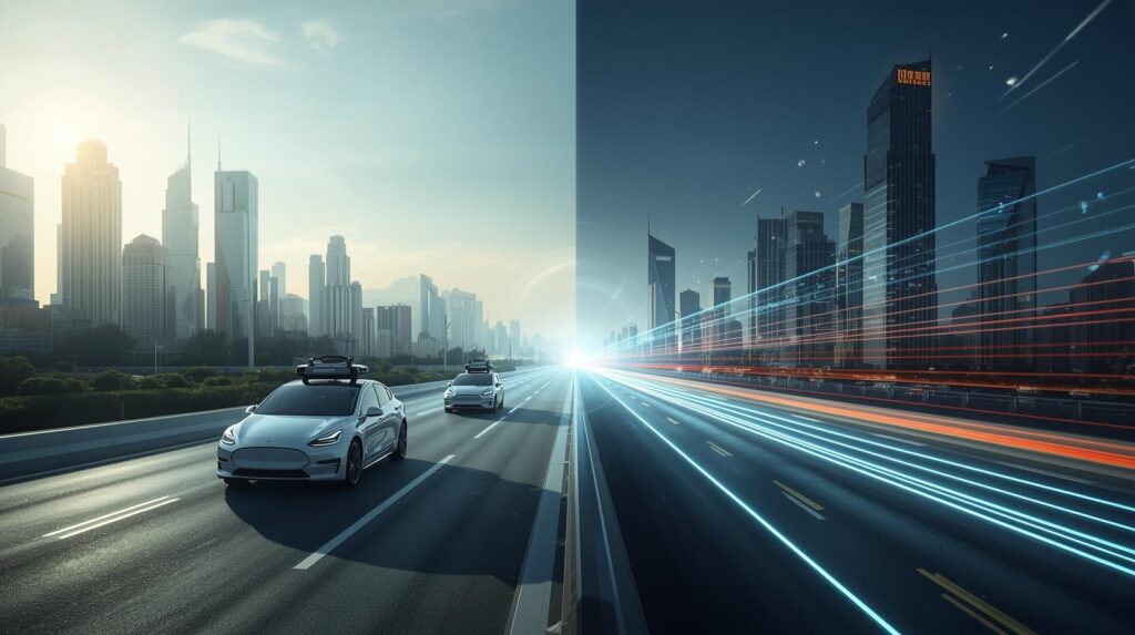 アメリカと中国の自動運転産業の現状比較