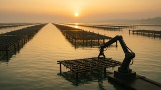 一次産業の自動化が加速 台湾カキ養殖にみる「高齢化×ロボティクス」の転換点1