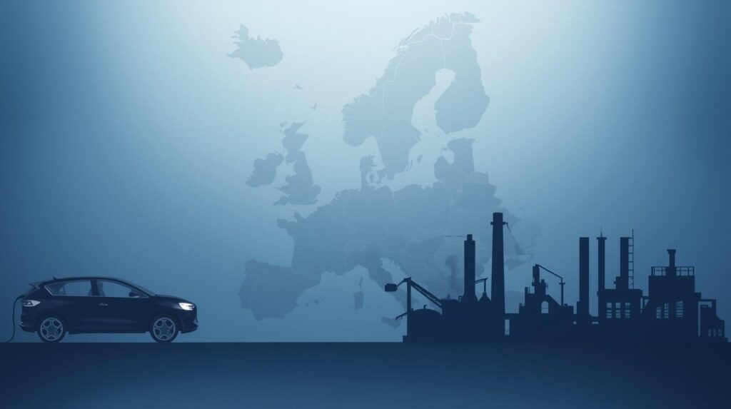 EUにおけるEV市場拡大ペース減速に関する調査報告